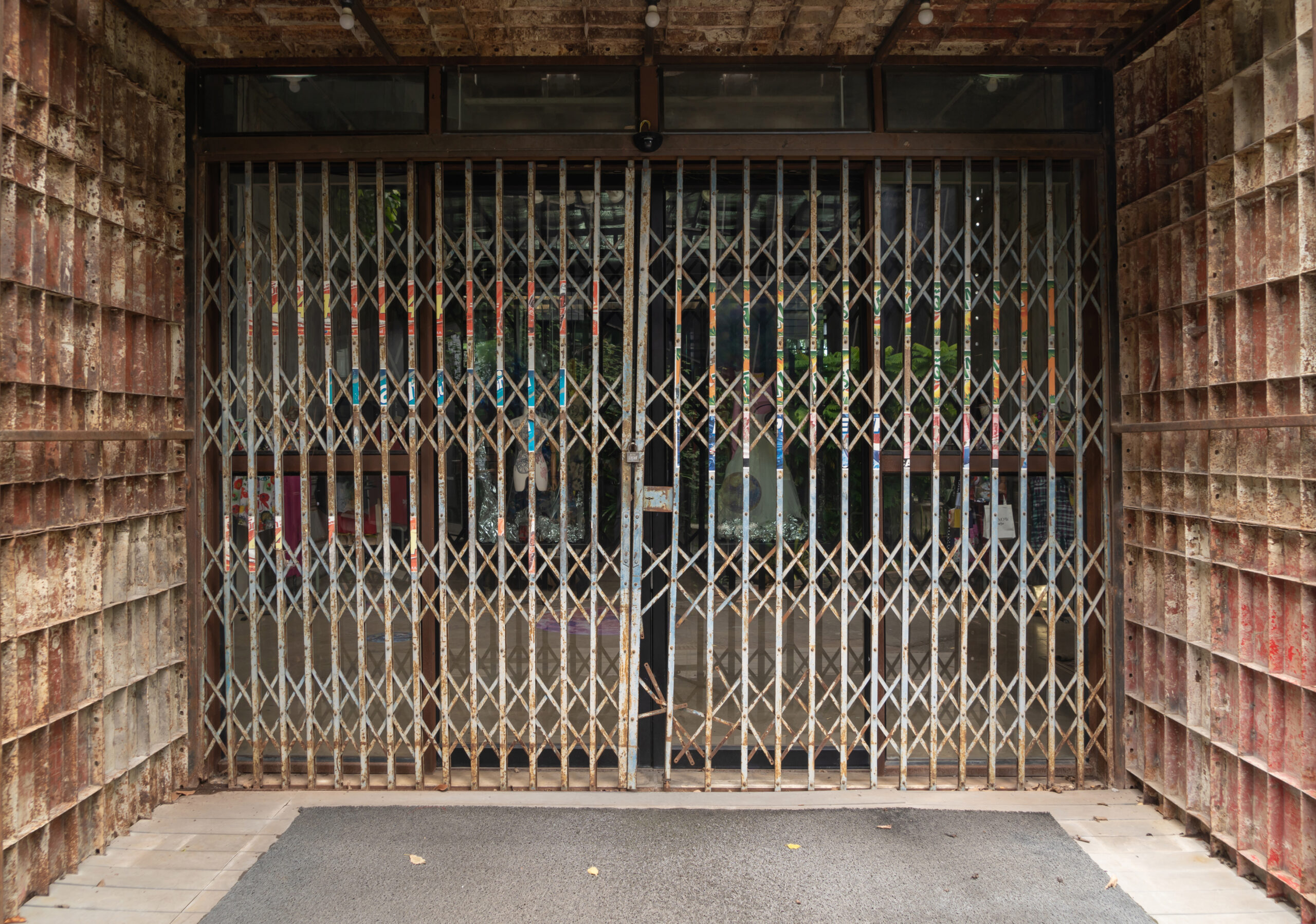 Rideau metallique motorisé